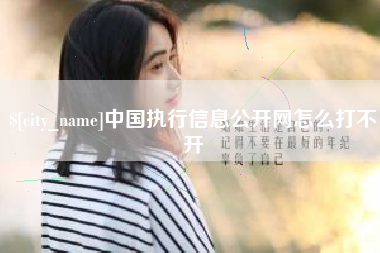 金湖中国执行信息公开网怎么打不开