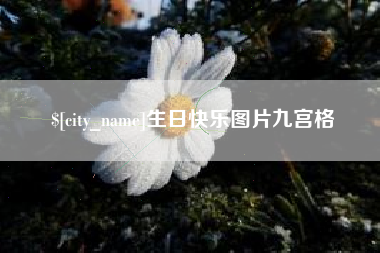 金湖生日快乐图片九宫格