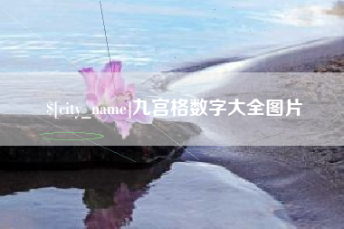 金湖九宫格数字大全图片