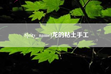 金湖龙的粘土手工