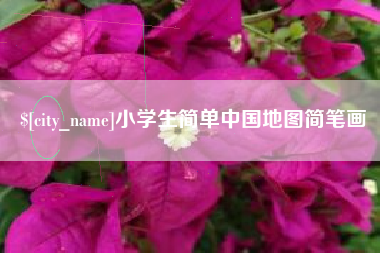 金湖小学生简单中国地图简笔画