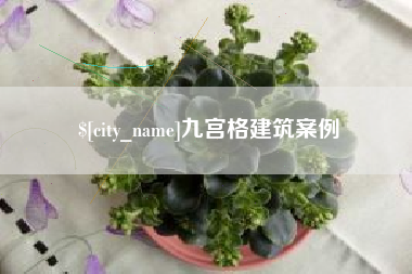 金湖九宫格建筑案例