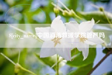 金湖中国消防救援学院管严吗