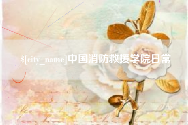 金湖中国消防救援学院日常