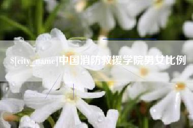 金湖中国消防救援学院男女比例