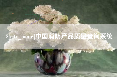 金湖中国消防产品质量查询系统