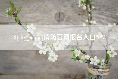 金湖消防官网报名入口2023