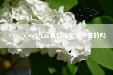金湖九宫星位是定位不变的吗