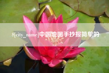 金湖中国地图手抄报简单的