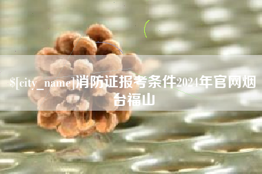 金湖消防证报考条件2024年官网烟台福山